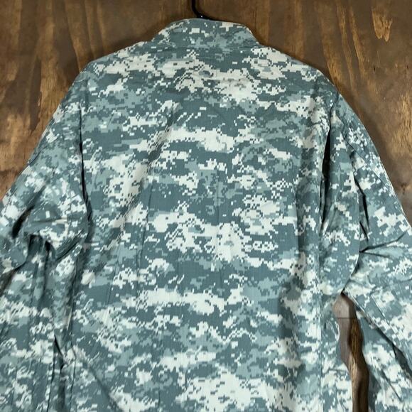 Military Army Combat Mens Coat Green Camouflage Uniform Digicam XL XLong - Picture 11 of 12